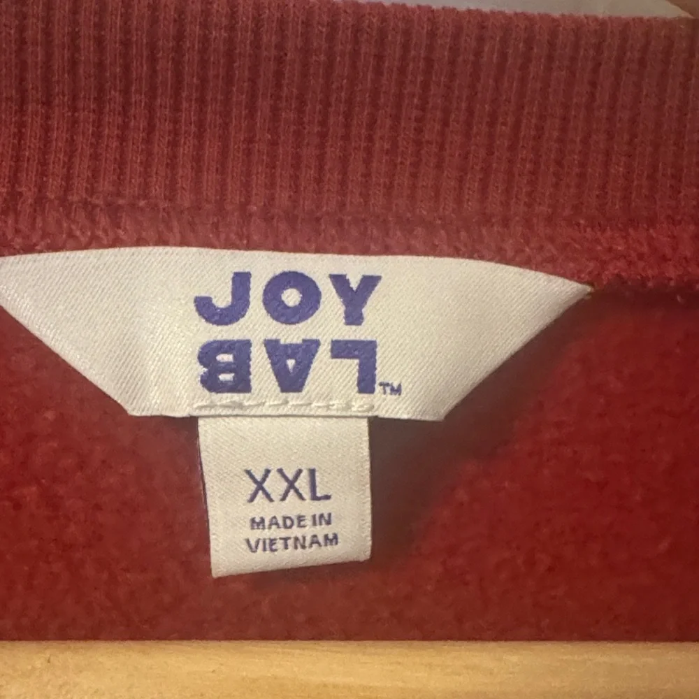 JoyLab Deep Red Sweatshirt - Picture 2 of 4